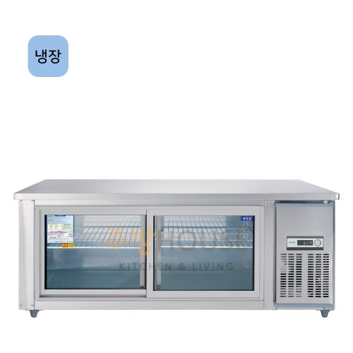 우성 직냉식 업소용 보냉 테이블 냉장고 1800 유리문 / 아날로그 CWS-180RT(G)