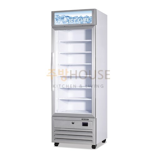 그랜드우성 업소용 직냉식 수직 냉동쇼케이스 1도어 / GWV-DTZF(620)