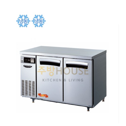 라셀르 간냉식 업소용 보냉 테이블 냉동고 1200 올스텐 / LT-1224F