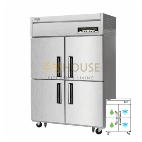 라셀르 직냉식 45박스 업소용 냉동 냉장고 수직형 메탈 / 디지털 LMD-1140HRF