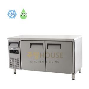 에버젠 직냉식 테이블 냉동냉장고 1500 UDS-15RFTDE-SV1