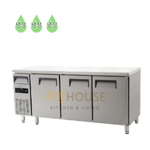 에버젠 직냉식 테이블 냉장고 1800 UDS-18RTDE-1 (3도어)