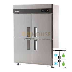 에버젠 직냉식 45박스 수직 냉동,냉장고 / UDS-45VRFDE-1
