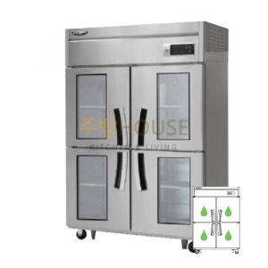 라셀르 직냉식 45박스 업소용 냉장고 4유리도어 올스텐 / LD-1145R-4G
