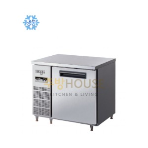 라셀르 직냉식 업소용 보냉 테이블 냉동고 900 메탈 / 디지털 LMTD-910F