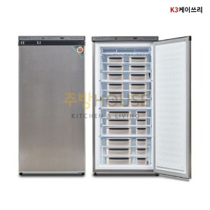 케이쓰리 국내산 보존식냉동고 WBF-185FDR-KQ